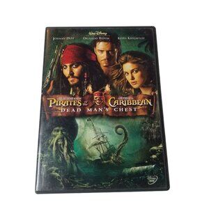 Pirates of the Caribbean 2 Dead Man's Chest DVD Movie Johnny Depp Disney Orlando